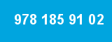 978 185 91 02 978 185 91 02